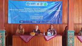 KUNJUNGAN KETUA PKK GUNUNGKIDUL DALAM PENANGANAN STUNTING 